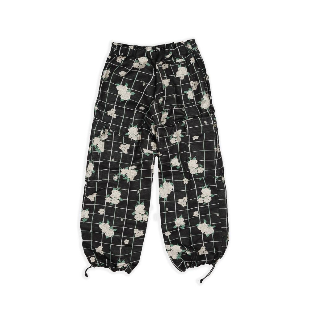 Agua Bendita Maicy Cargo Pants Black Floral Size S NWT - Picture 4 of 4